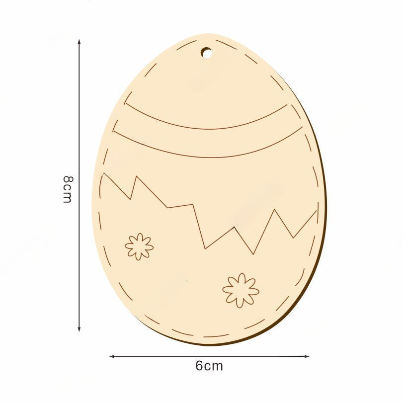 Wholesale 10PCS Easter Wooden Children's Toys